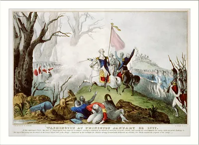 Washington at Princeton January 3d. 1777