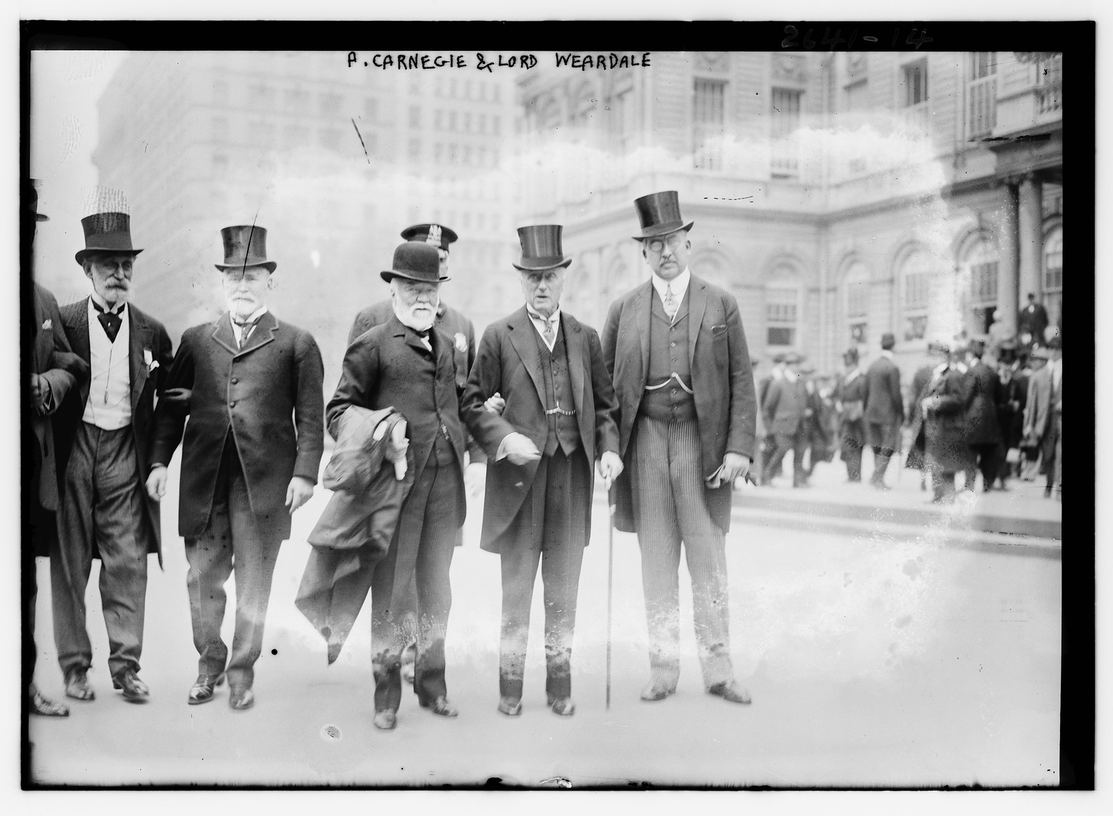 A. Carnegie & Lord Weardale, n/a — historic photograph