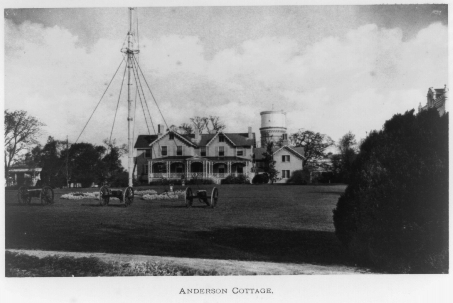 Anderson Cottage, U.S. Soldiers' Home, Washington, D.C., [between 1880 and 1920] — historic print