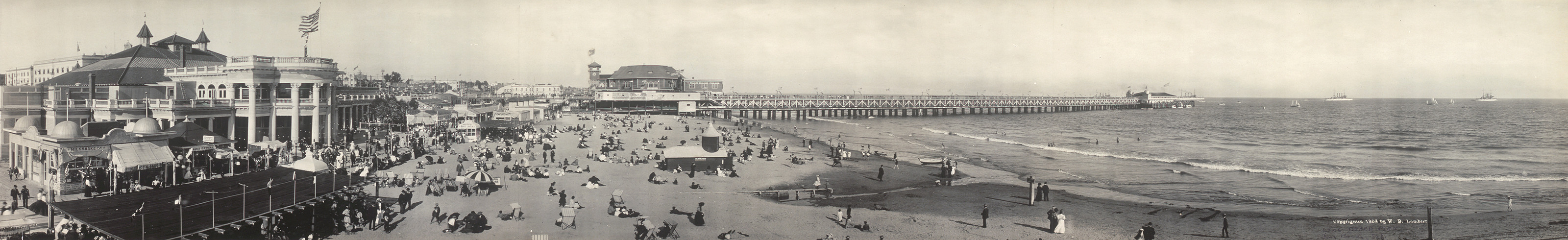 Long Beach, California, 1908, 1908 — historic image
