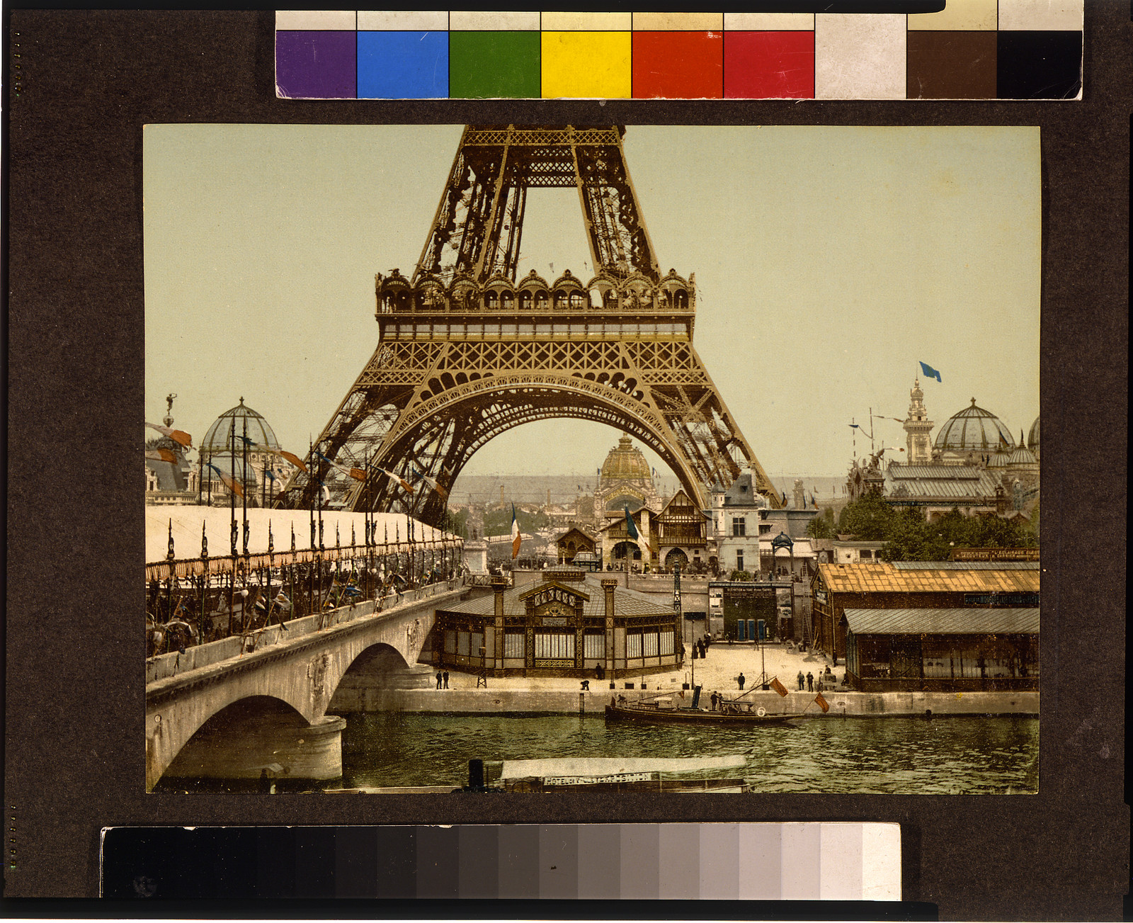 [Eiffel Tower and general view of the grounds, Exposition Universal, 1900, Paris, France], [between ca. 1890 and ca. 1900]. — historic print