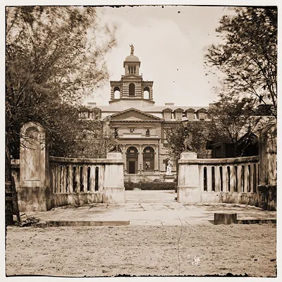 Charleston South Carolina. The Orphan Asylum (160 Calhoun Street)