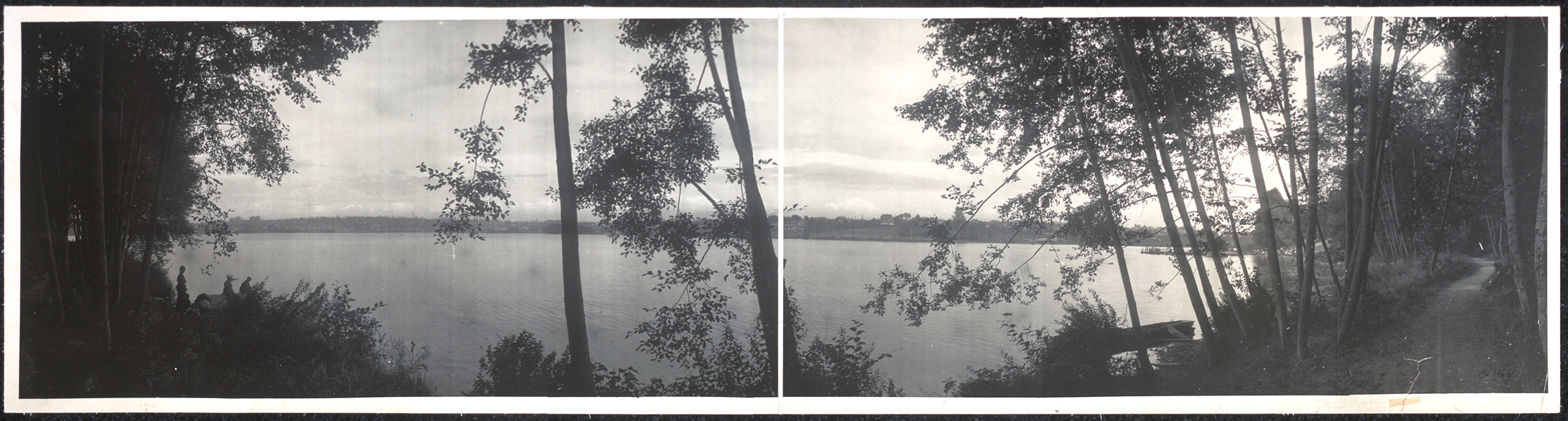 Green Lake near Seattle, Washington, 1907, 1907 — historic image