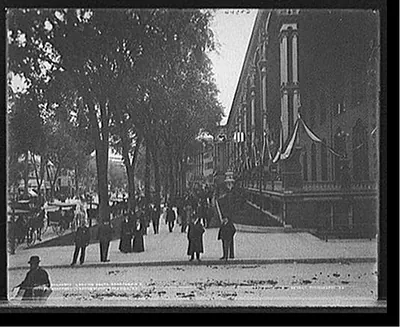 Broadway, looking south, Saratoga, N.Y.