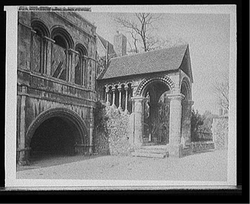 Canterbury Cathedral, Norman staircase, c[between 1910 and 1920] — historic photograph