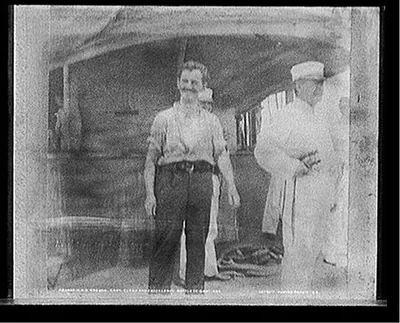U.S.S. Oregon, Capt. Clark and Cadet Leahy, Battle of Santiago