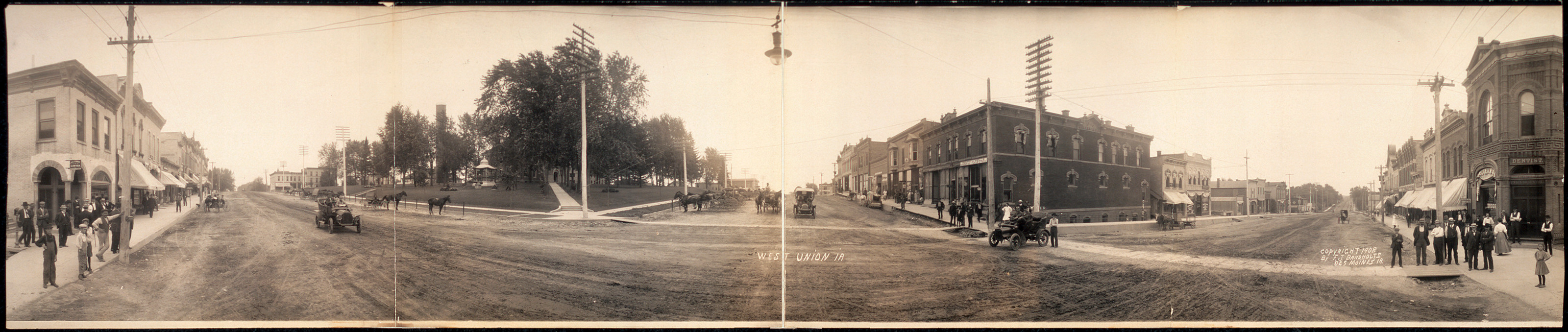 West Union, Iowa, 1908, 1908 — historic image