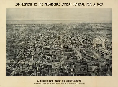 RI Providence 1895 MAP