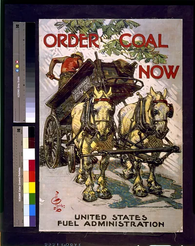 Order coal now / J.C. Leyendecker.
