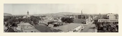 MT Panoramic view of Billings 1915 PHOTO