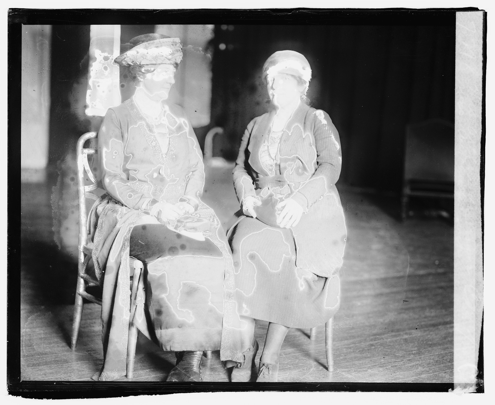 Mrs. Arthur Liverman, Mrs. Antoinette Funk, 2/20/20, [19]20 March 20. — historic photograph