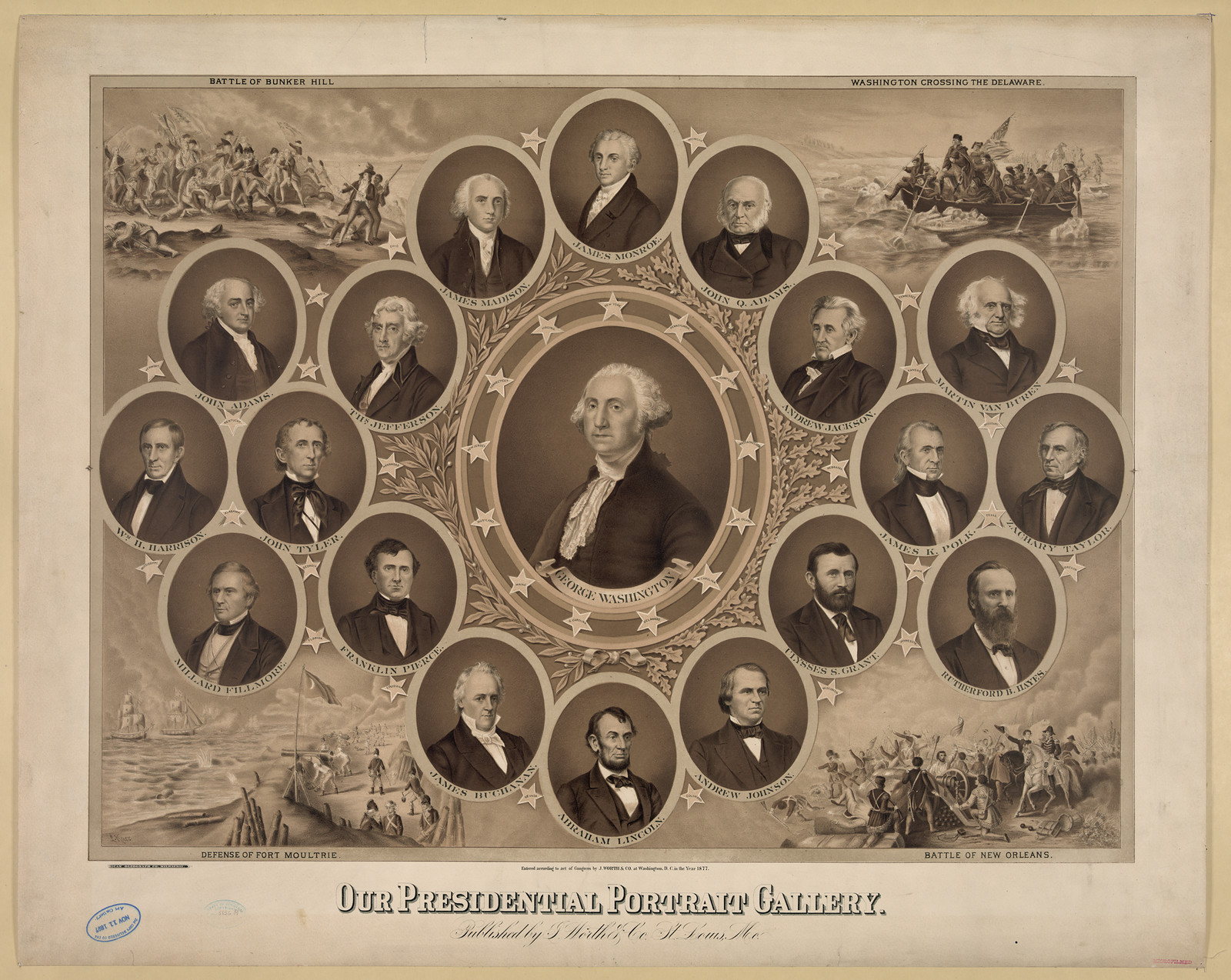Our Presidential Portrait Gallery — historic image