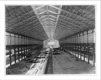 Centennial Exhibition, Philadelphia, 1876: Mach. Hall, South Ave., Sept. 4, 1875