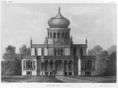 Oriental Villa (Samuel Sloan, arch.): Design Forthy-Ninth [exterior]