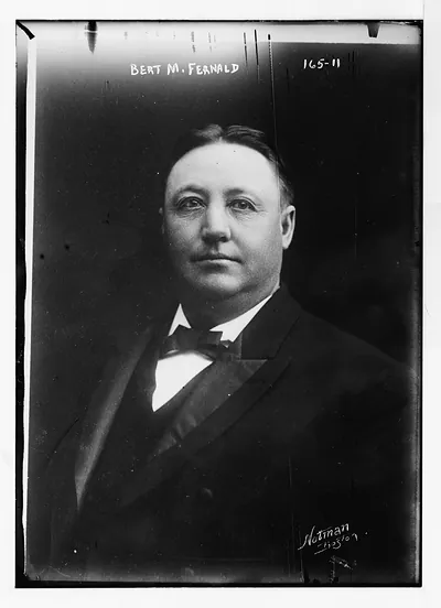 Bert M. Fernald, portrait bust, Notman, Boston / Notman