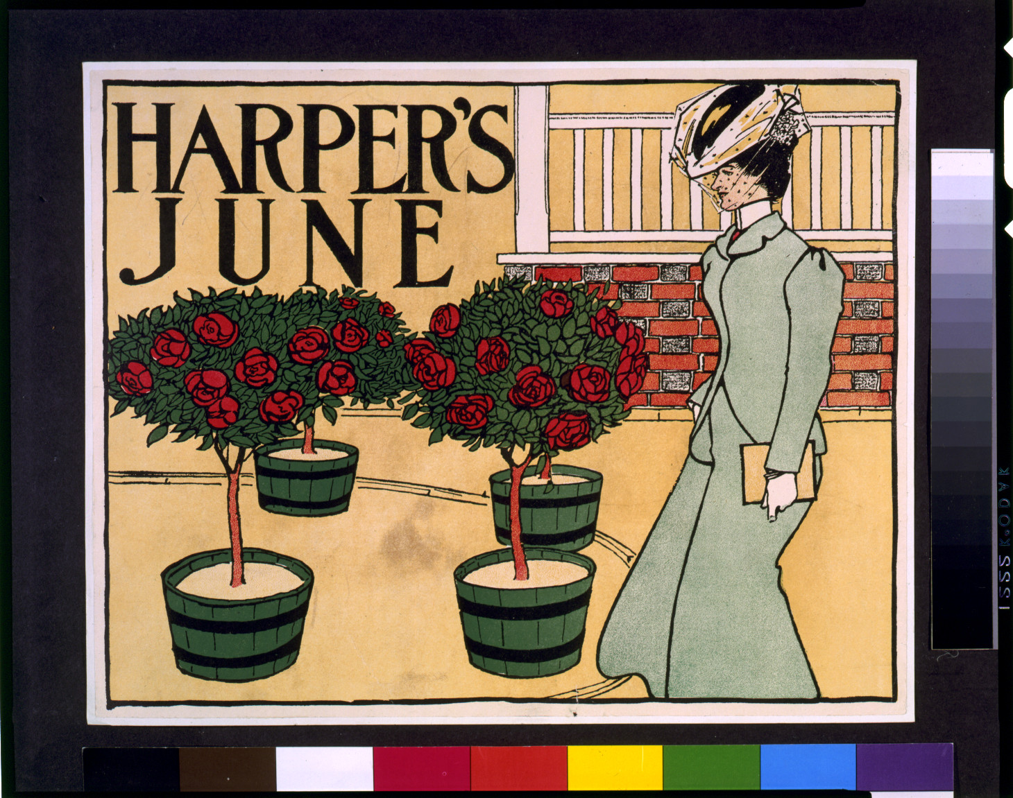 Harper's June, [1899] — vintage poster