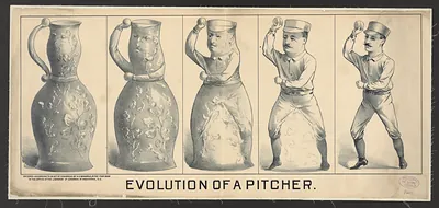 Evolution of a pitcher, H.C. Megerle