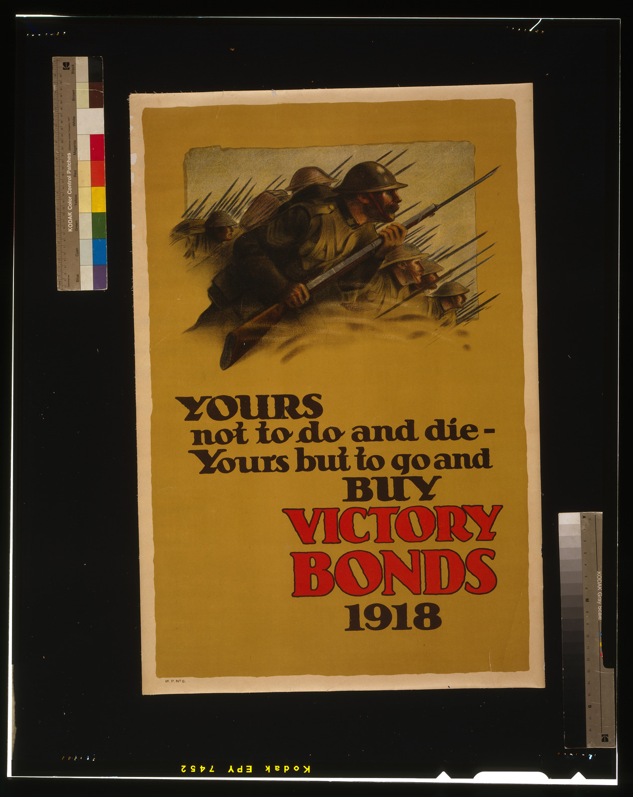 Yours not to do and die, Buy Victory Bonds 1918, 1918 — historic image