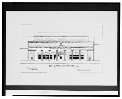 [Mosque Theatre, Broad St. at Clinton Ave., Newark, New Jersey] / AFD 1926.