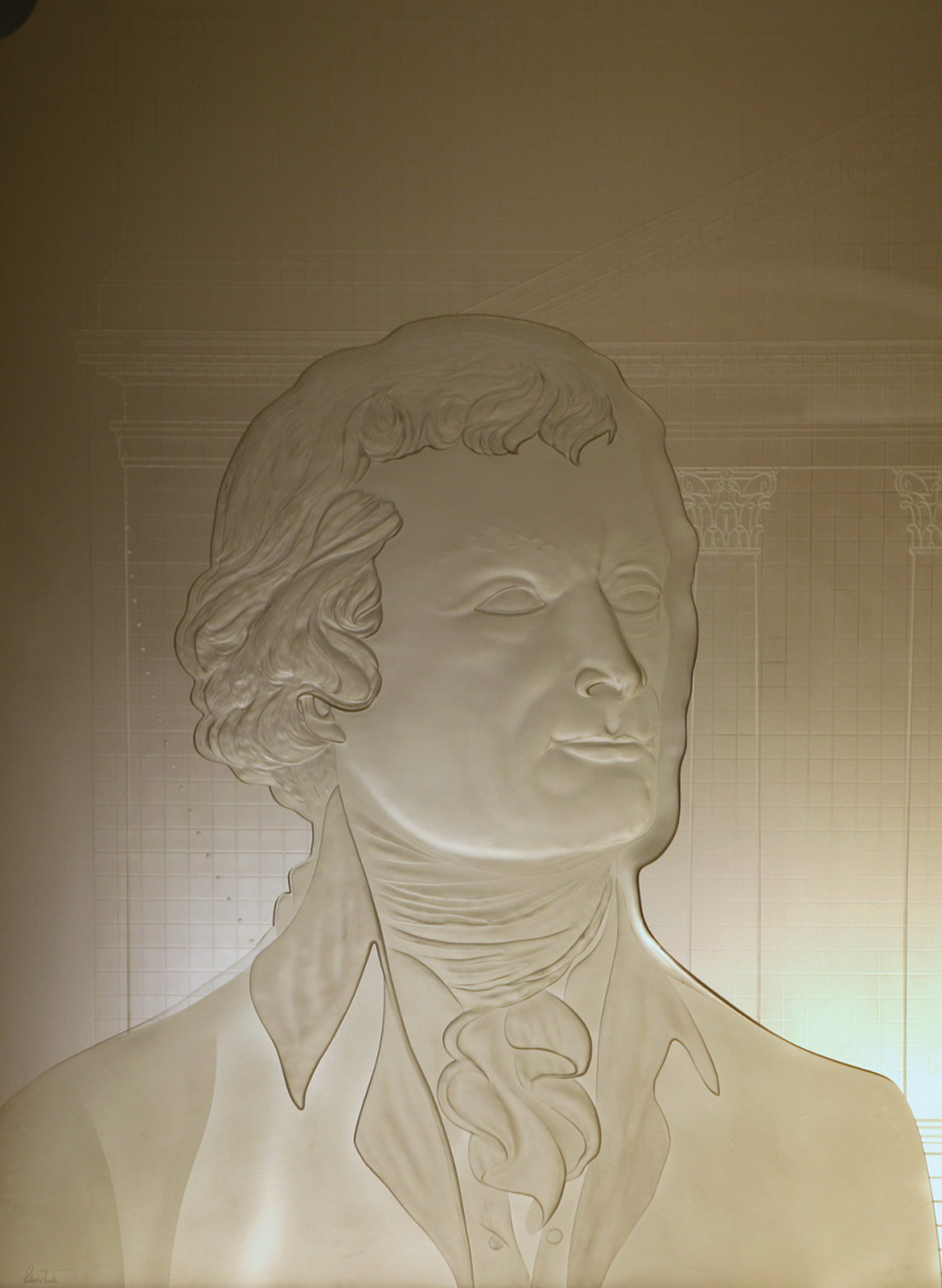 Jefferson Memorial cliff1066 — historic image