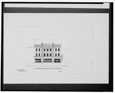 [Wilmer & Vincent's Colonial Theatre, Hamilton St. and S. 5th St., Allentown, Pennsylvania] / AFD 1928.