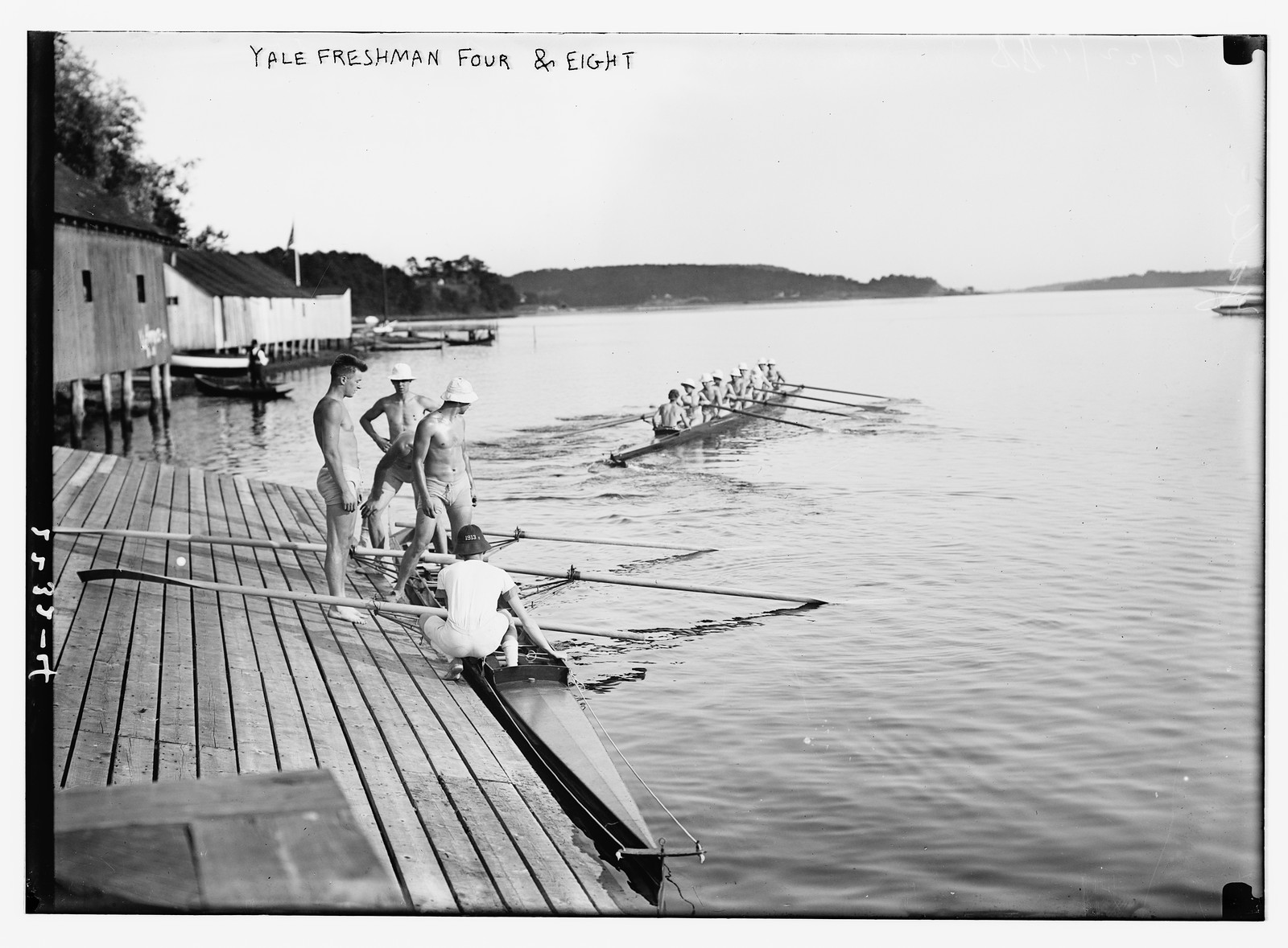 Yale Freshman 4 & 8, n/a — historic photograph