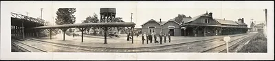 Railroad station, Charlottesville, Virginia, 1916