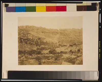 Panorama de Bethliem, (Vallee de Josaphat)