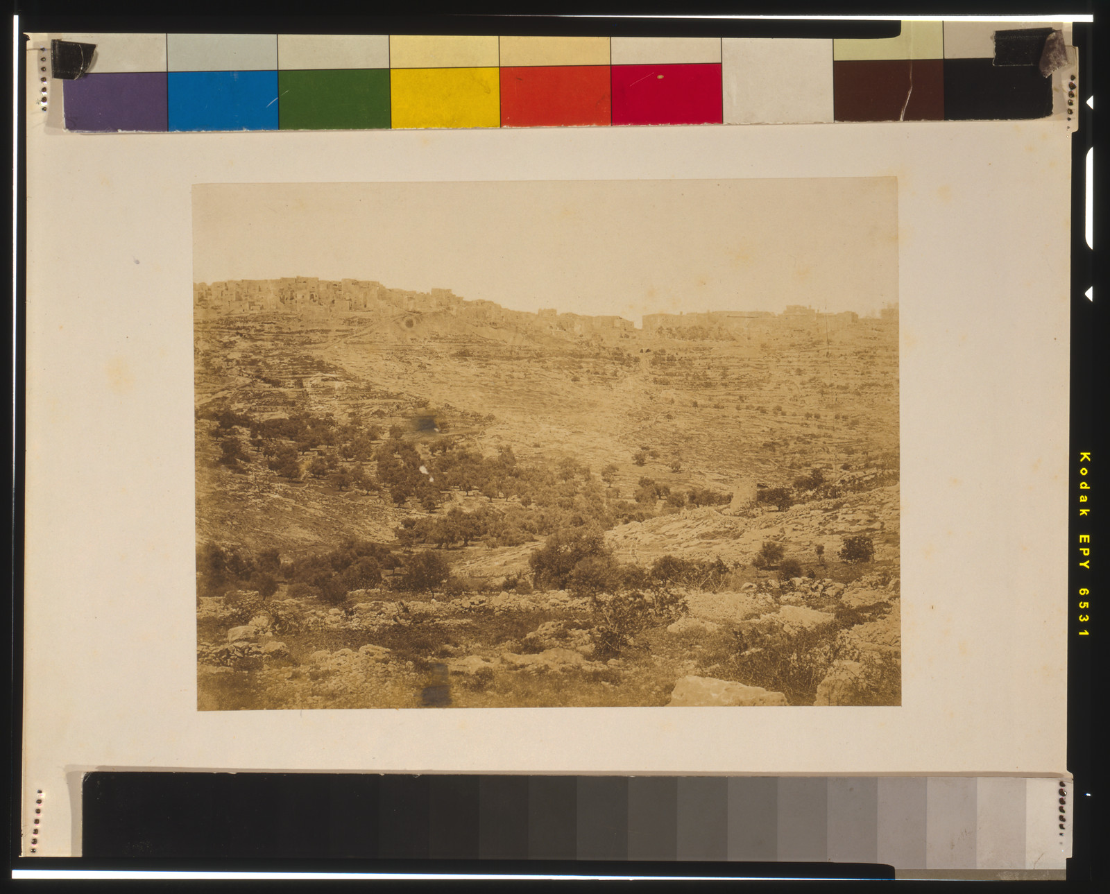 Panorama de Bethliem, (Vallee de Josaphat), Paris : Gidé et J. Baudry, 1856. — historic photograph