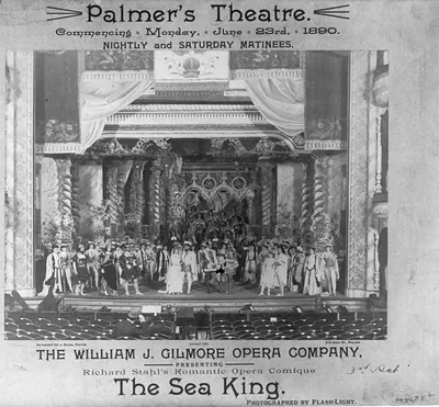 The William J. Gilmore Opera Company, presenting Richard Stahl's romantic opera comique The Sea King, at Palmer's Theatre [Phila.]