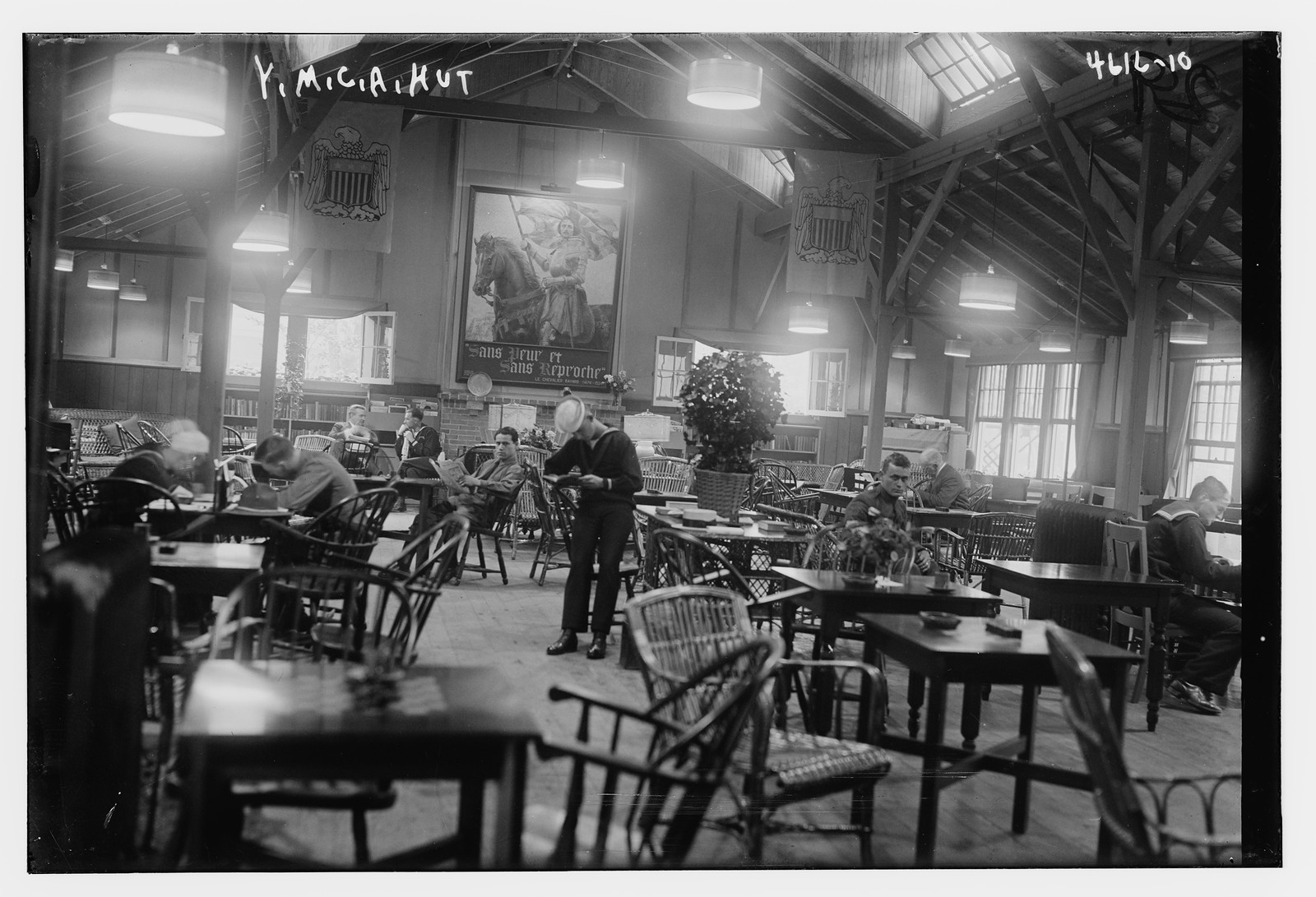 YMCA hut, n/a — historic photograph