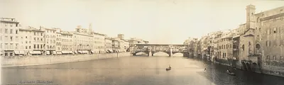 Ponto Vecchio, Florence, Italy, 1909
