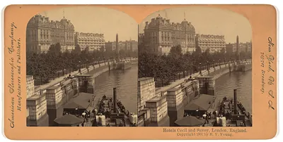 Hotels Cecil and Savoy London England