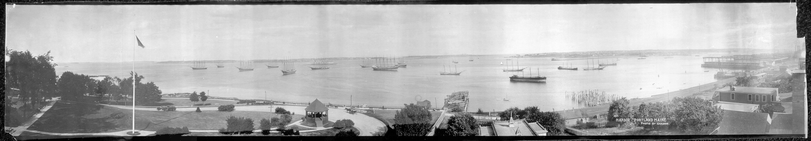 Portland Harbor, Maine, 1910, 1910 — historic image