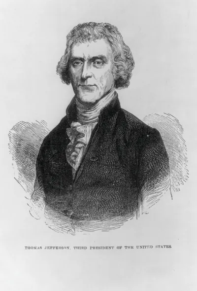 [Thomas Jefferson, bust portrait, facing slightly left]