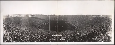 New Mich Stadium Ann Arbor, Michigan, 1927