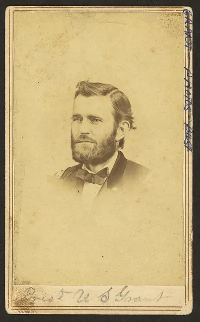 Carte de visite portrait of Ulysses S. Grant
