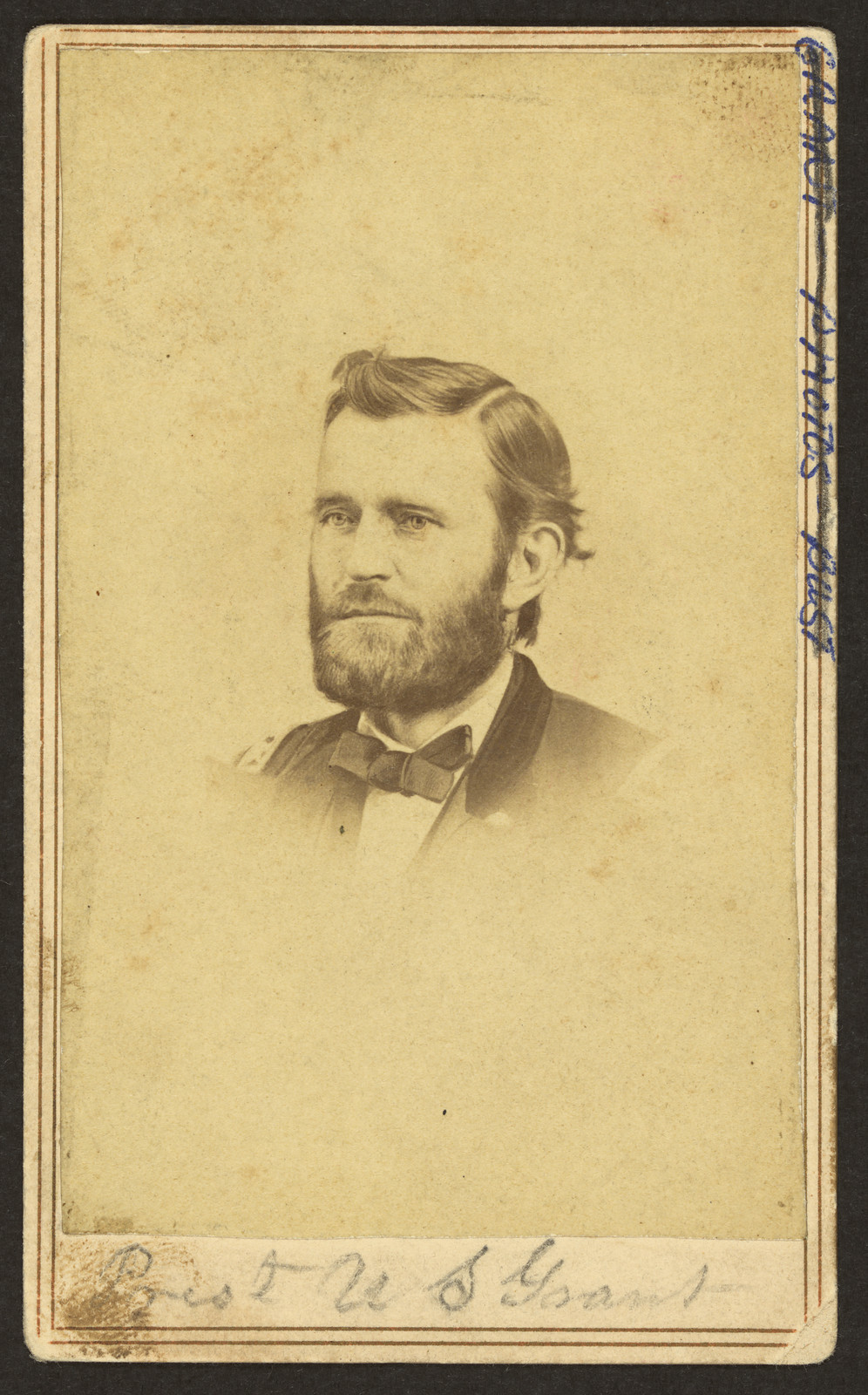 Carte de visite portrait of Ulysses S. Grant — historic image
