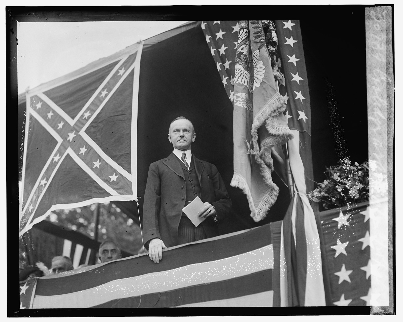 Coolidge at Arlington, 5/25/24, [19]24 May 25. — historic photograph