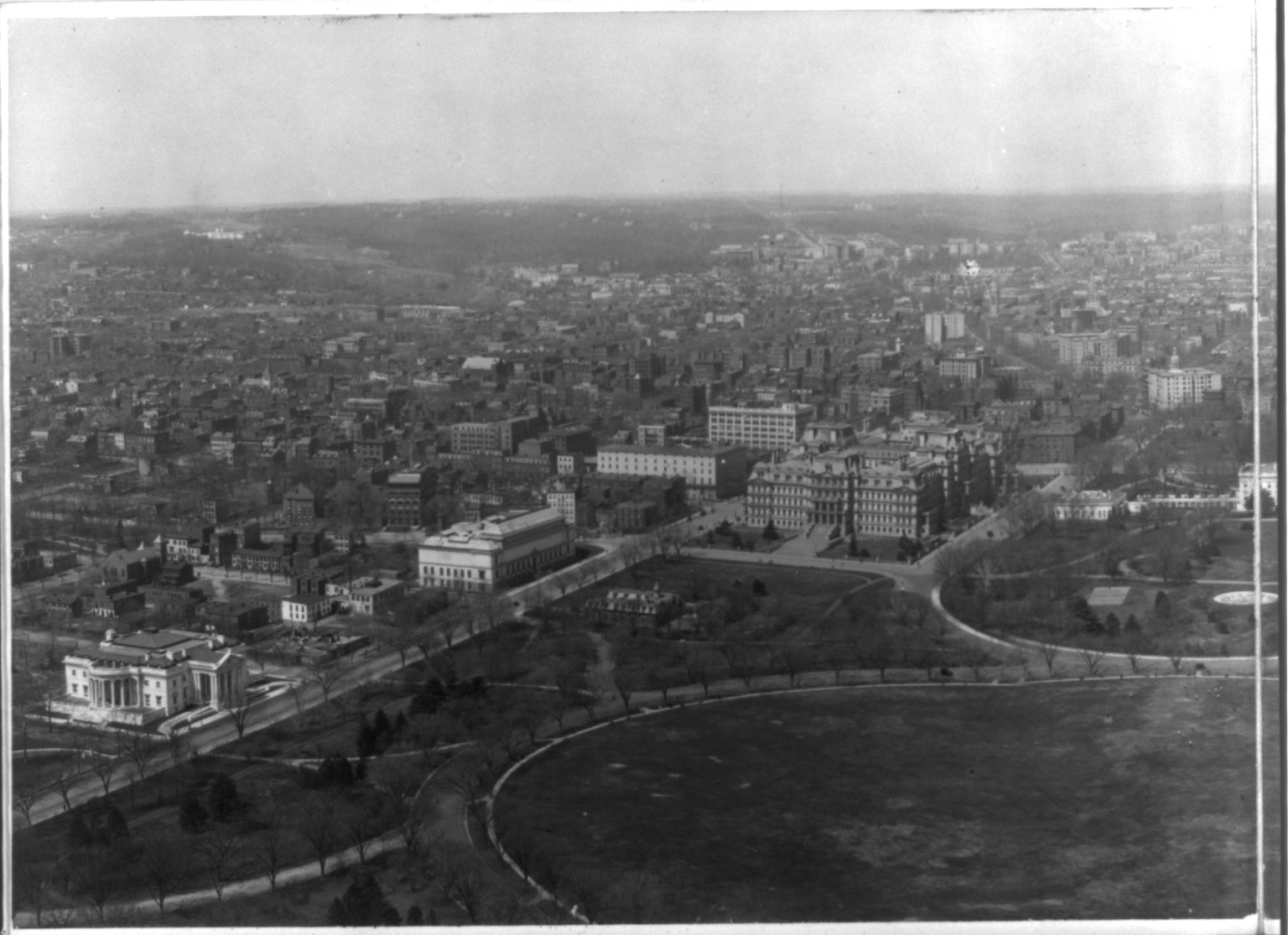 Washington from the Monument — historic photograph