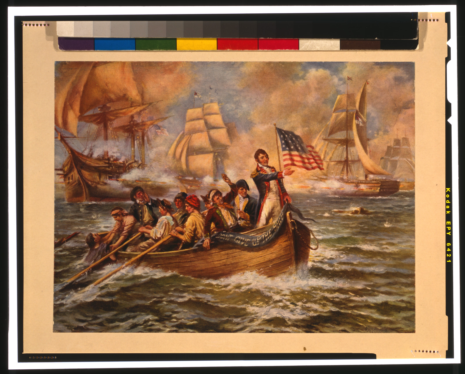 Battle of Lake Erie, c1911. — historic print