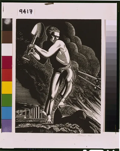 [Workers of the world, unite!] / Rockwell Kent.
