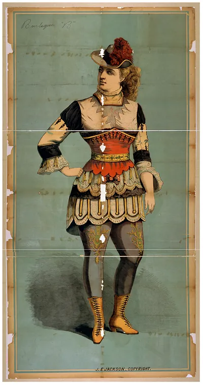 J.E. Jackson burlesque B