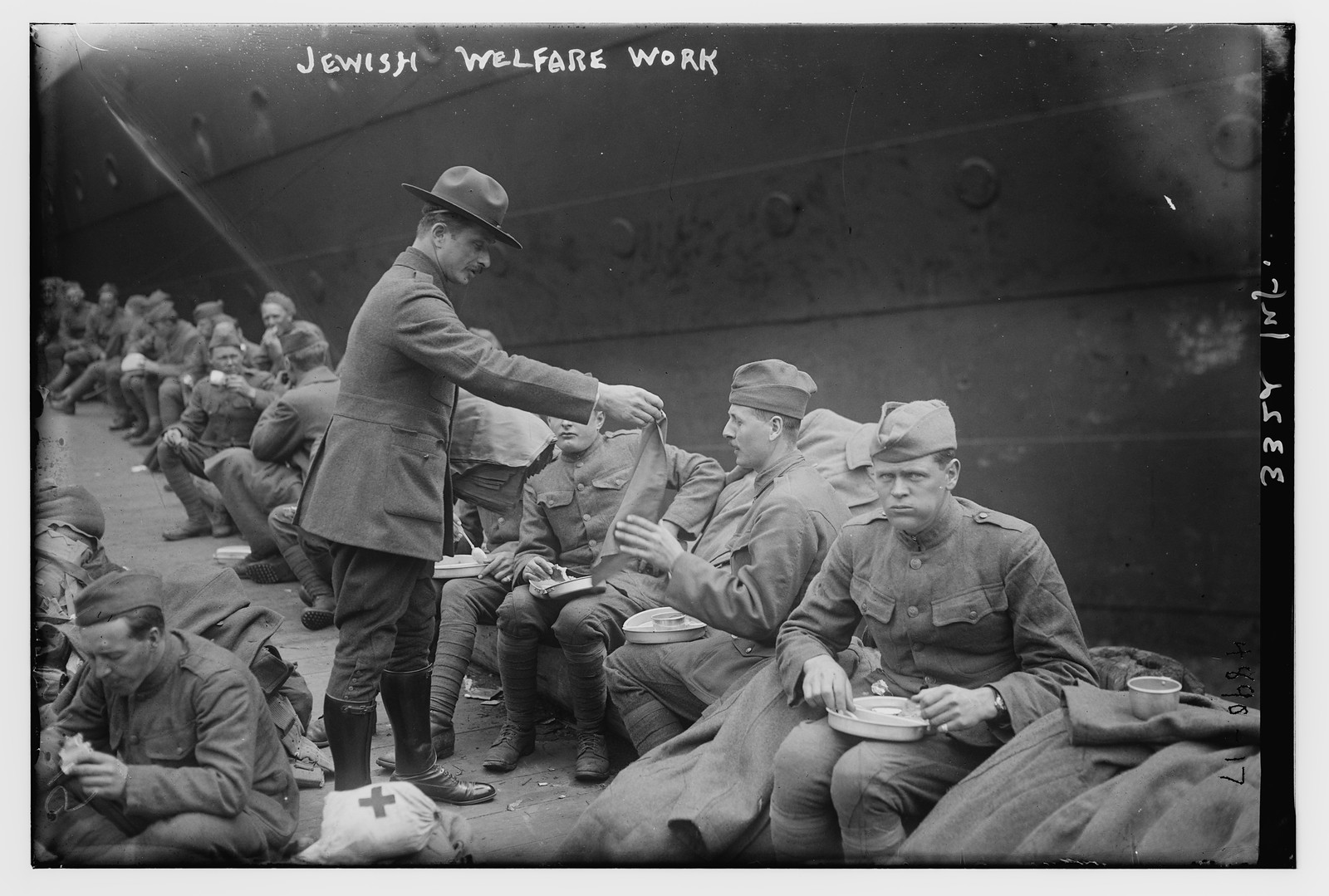 Jewish welfare work, n/a — historic photograph