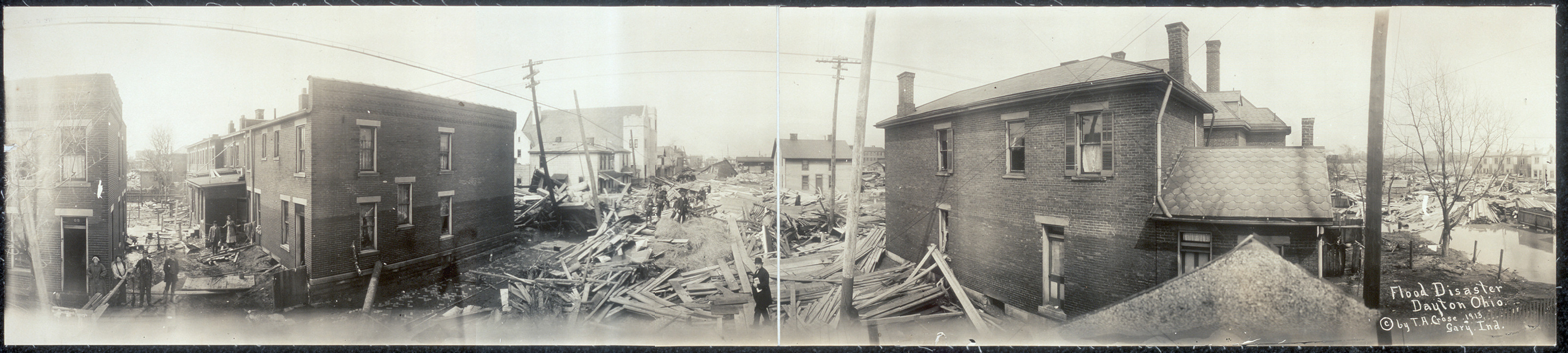 Flood disaster, Dayton, Ohio, 1913, 1913 — historic image