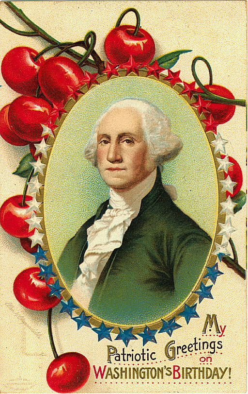 My Patriotic Greetings on Washington's Birthday — historic image
