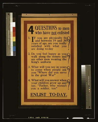4 Questions to men who have not enlisted