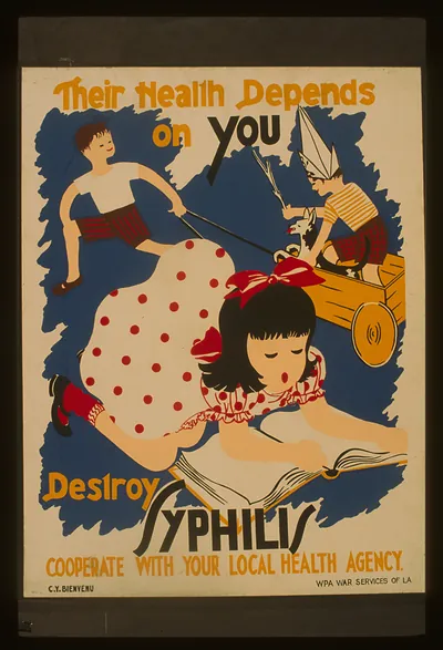Their health depends on you Destroy syphilis / C.Y. Bienvenu.