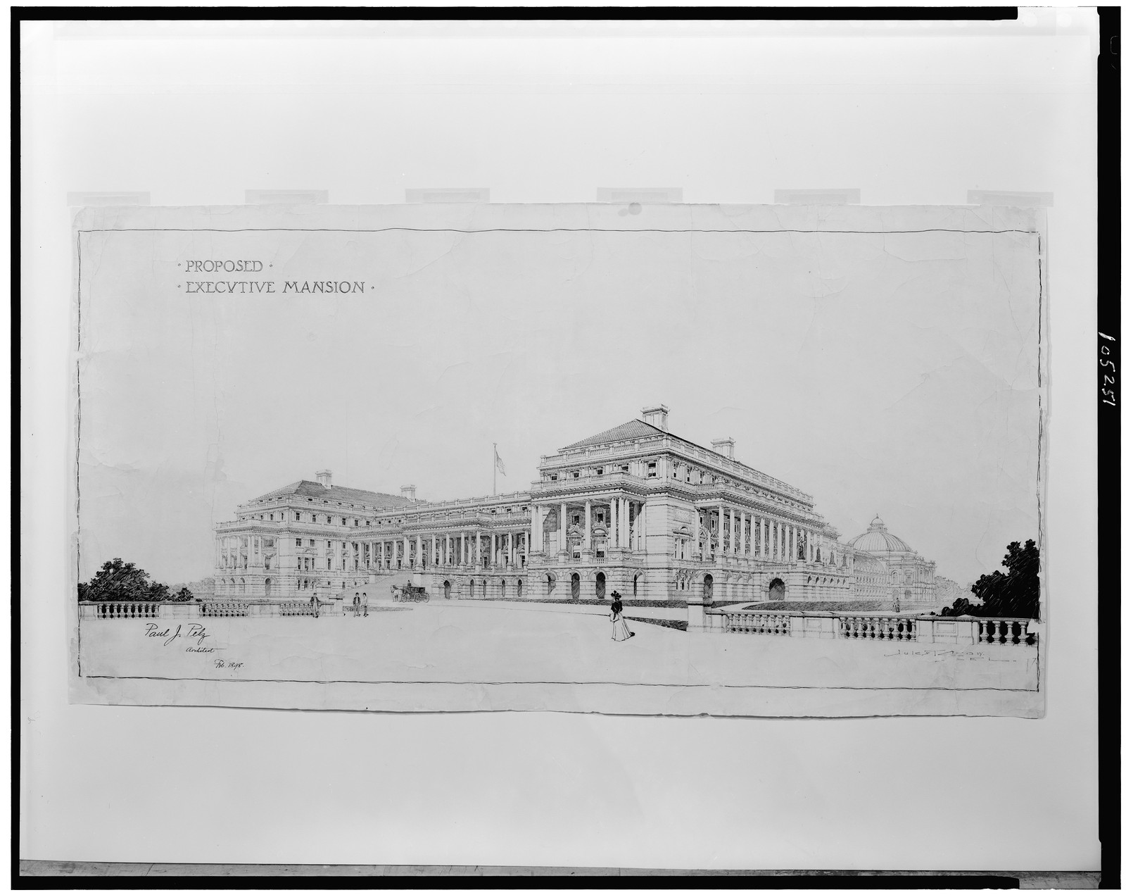 Historic Architecture - Washington DC - Official residence Executive — historic image