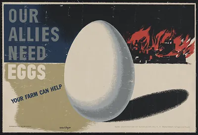 Our allies need eggs. Your farm can help / Herbert Bayer.